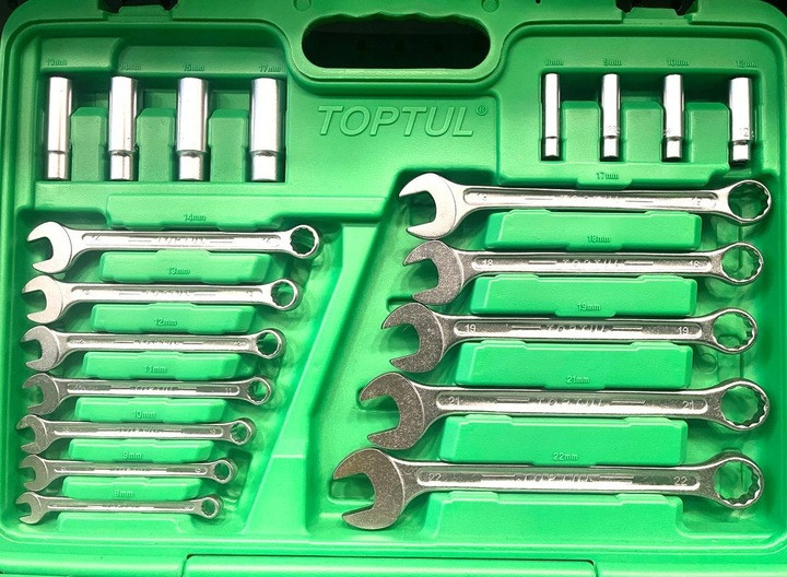 Профессиональный набор инструмента в кейсе 130ед. TOPTUL GCAI130B Харків - зображення 5