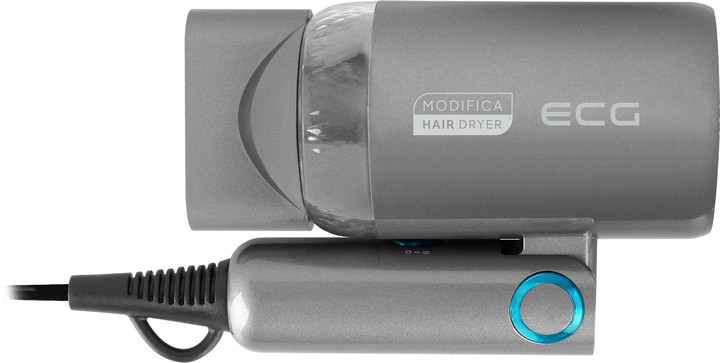 Фен ECG Modifica Grigio Piccolo 1200 Вт серый Киев - изображение 5