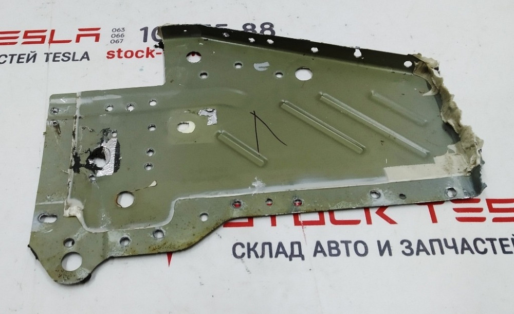 Четверть передняя левая кузовная панель днища передняя левая Tesla model 1073828-S0-B Киев - изображение 3