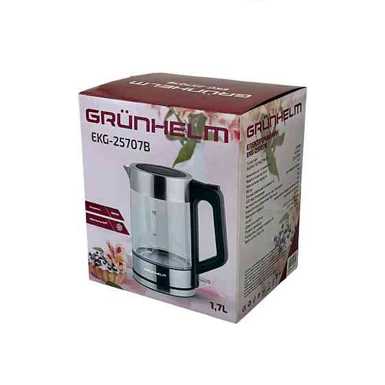 Электрочайник Grunhelm EKG-25707B 1.7 л черный Київ
