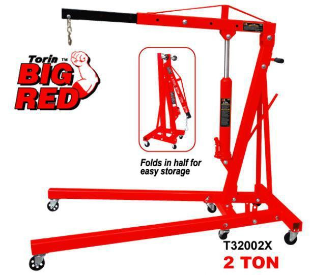 Кран гидравлический 2т складной TORIN T32002X Харків - зображення 2