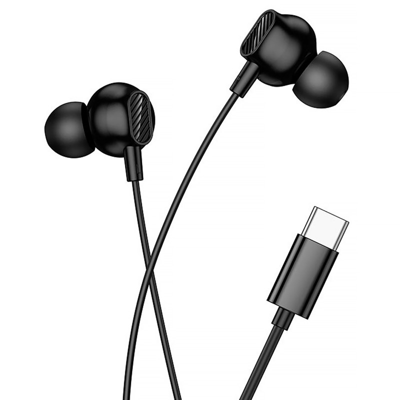 Стерео наушники Hoco M117 Type-C Херсон - зображення 3