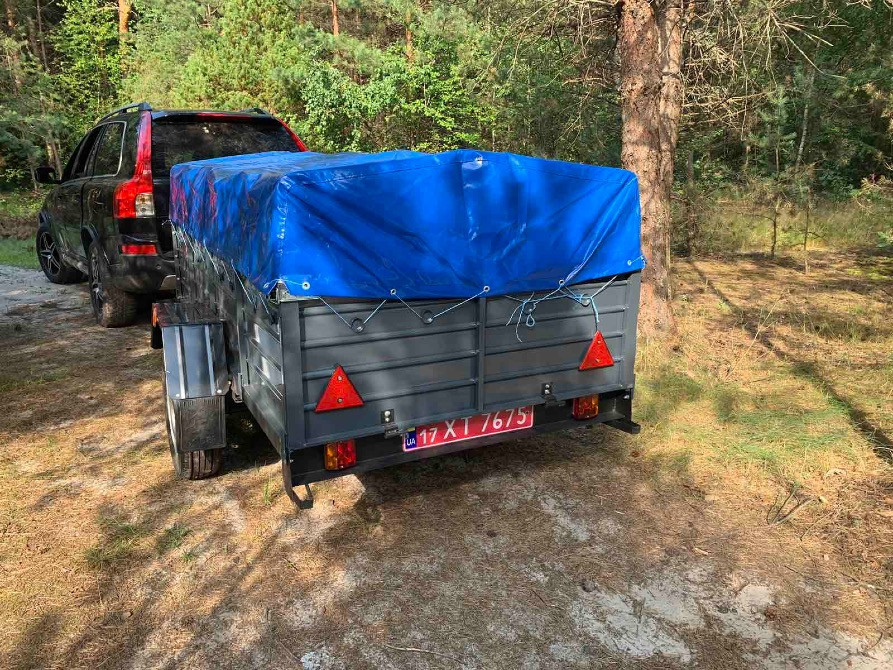 Одноосний причеп Бобер по вигідній ціні з заводу Баштанка - зображення 3