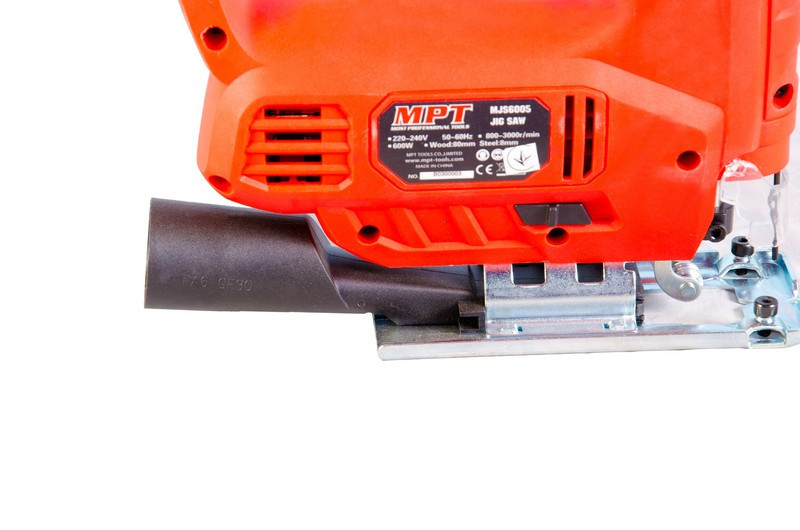Лобзик электрический MPT 600 Вт 80/8 мм 800-3000 об/мин аксессуары 4 шт MJS6005 Харків - зображення 8