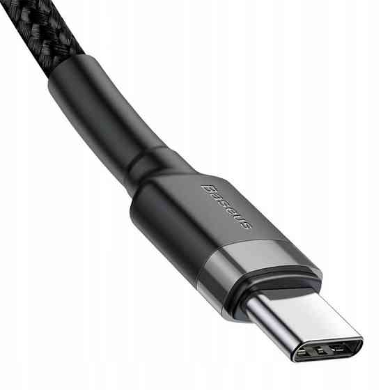 Дата кабель Baseus Cafule Type-C to Type-C Cable PD 2.0 60W (2m) (CATKLF-H) Херсон