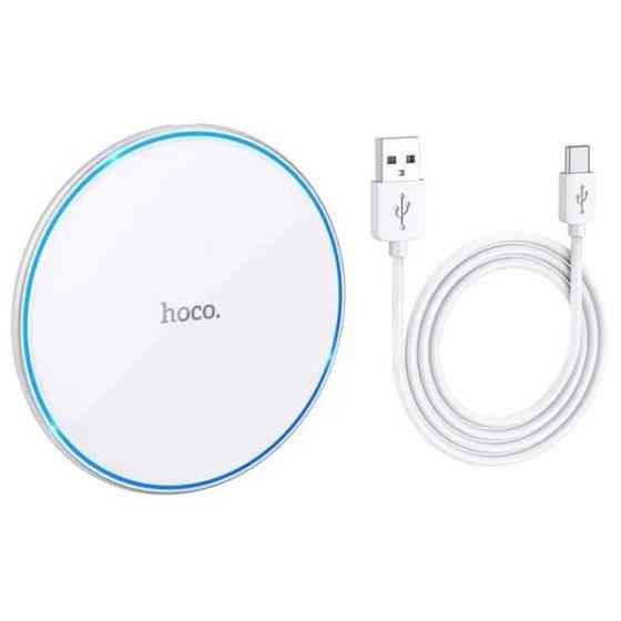 Бездротовий зарядний пристрій Hoco CW6 Pro Easy 15W White Харків