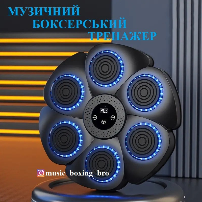 МУЗИЧНИЙ ТРЕНАЖЕР ДЛЯ БОКСА від 3х років (великий вибір від 680 грн) Киев - изображение 1