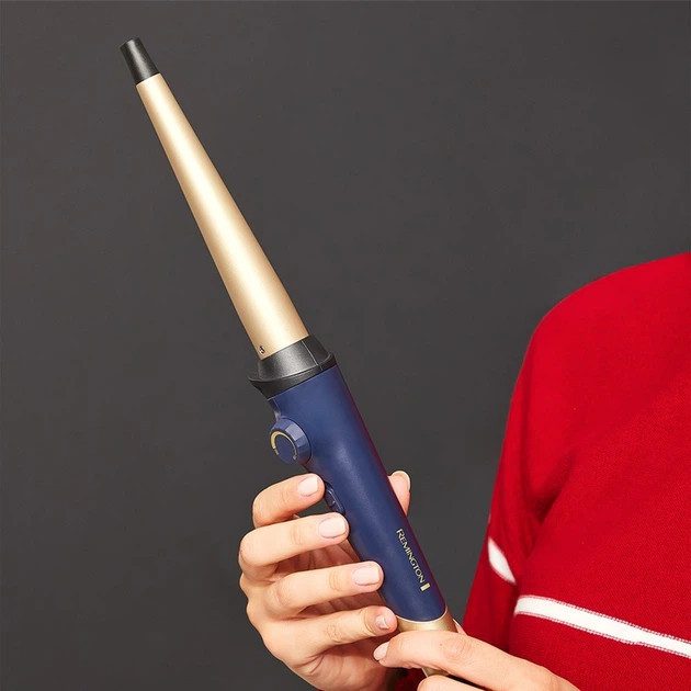 Плойка для волос Remington Sapphire Luxe Curling Wand CI5805 39 Вт синяя Київ - зображення 4
