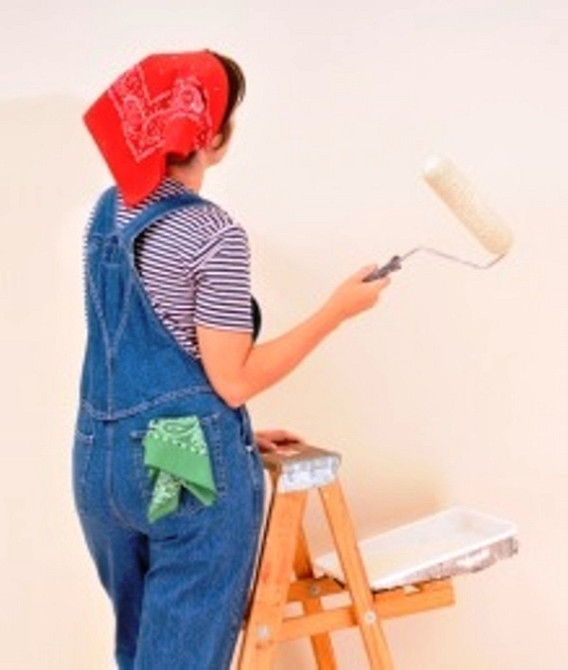 Покраска стен Поклейка обоев Киев - изображение 1