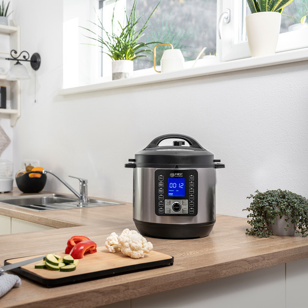 Мультиварка-скороварка First FA-5130-2-SI 1000 Вт серебристая Киев - изображение 1