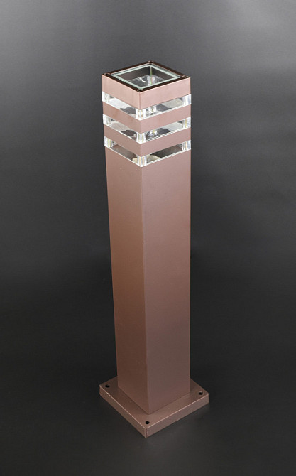 Вуличний ліхтар стовпчик 8024/60-cf Коричневий 59х14х14 см. Киев - изображение 1