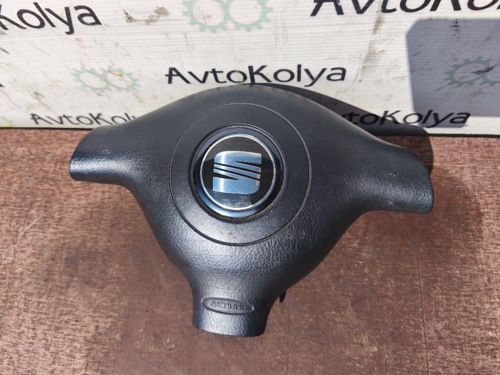 Подушка безопасности водителя в руле AirBag Seat Leon 1998-2005 (1M0880201N) Ковель - изображение 1
