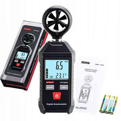 Анемометр (измеритель потока воздуха) 0-30м/с, -10-45°C WINTACT WT9056 Харків