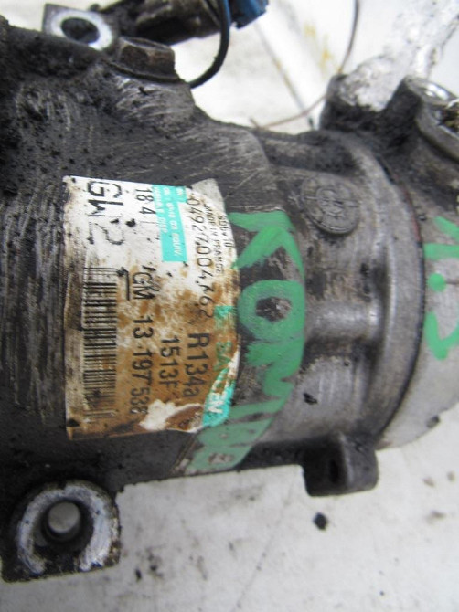 Компресор кондиционера Opel Combo 1.3 CDTI 2001-2011 (13197538) Ковель - зображення 2