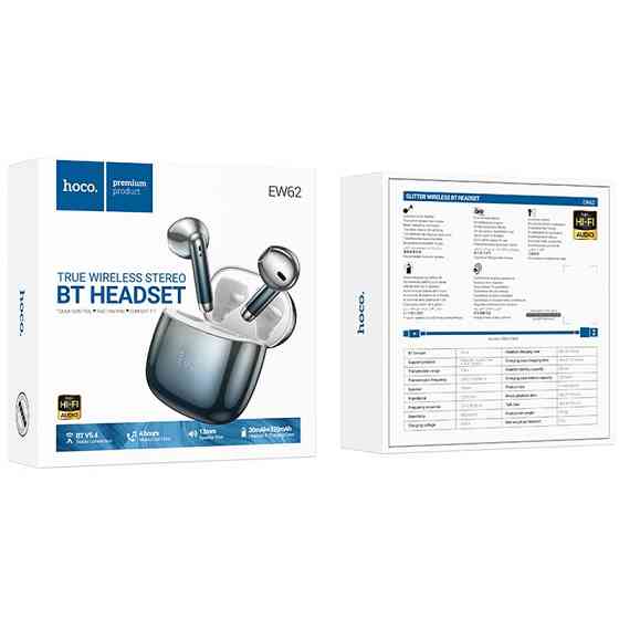 Уценка Беспроводные TWS наушники Hoco EW62 Glitter Херсон