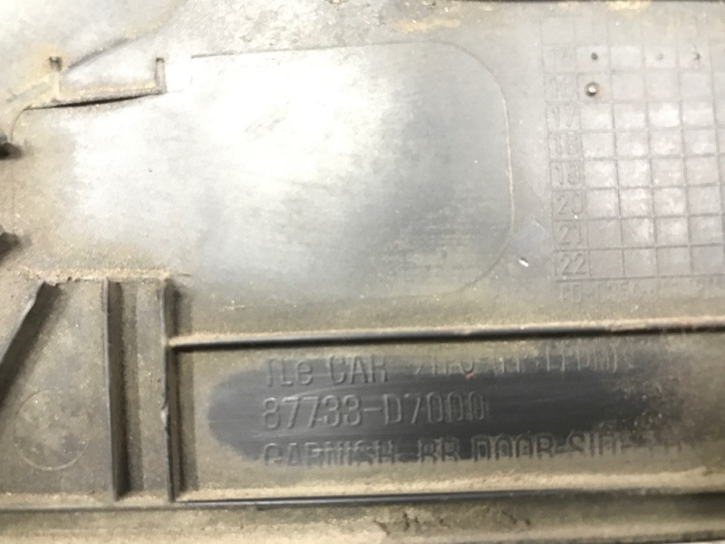 Накладка двери Hyundai Tucson 2015-2021 87733D7000 (Арт. 43367) Київ - зображення 5