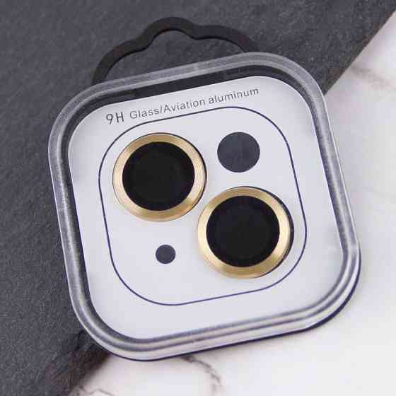 Защитное стекло Metal Classic на камеру (в упак.) для Apple iPhone 14 (6.1") / 14 Plus (6.7") Херсон