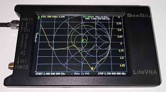 Антенна Yagi 2435-2650/5420-5950MHz 16dBi, до 40W, AOSIYANT, SMA-male разъем, направленная Дніпро