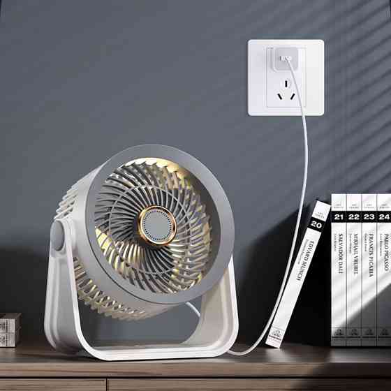 Портативный вентилятор S35 Built-in aromatherapy/mosquito repellent box 2400mAh Херсон