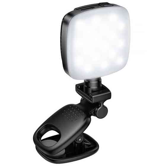 Портативная лампа для селфи Hoco K28 Square Selfie Light 200 mAh Херсон