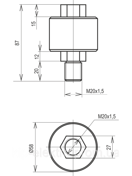 Разделитель мембранный (мембрана разделительная) РМ-21 (РМ21, РМ 21) аналог РМ5321, РМ5322 (РМ-5321, Київ - зображення 4