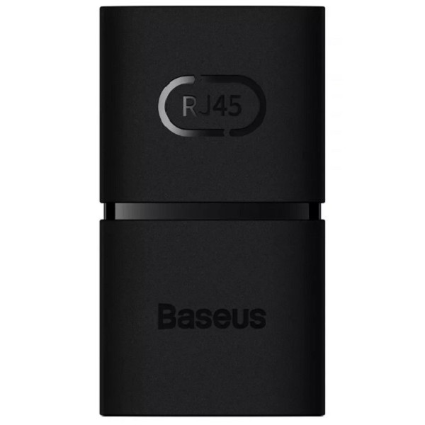 З'єднувач мережевих роз'ємів Baseus AirJoy Series, з'єднувач для мережевого кабелю, комплект, чорний Харків - зображення 3