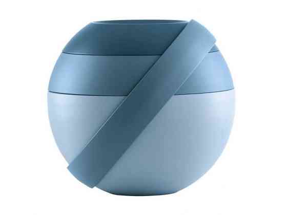 Ланч бокс з акумулятором холоду і столовими приладами Guzzini 100100161 синій Киев