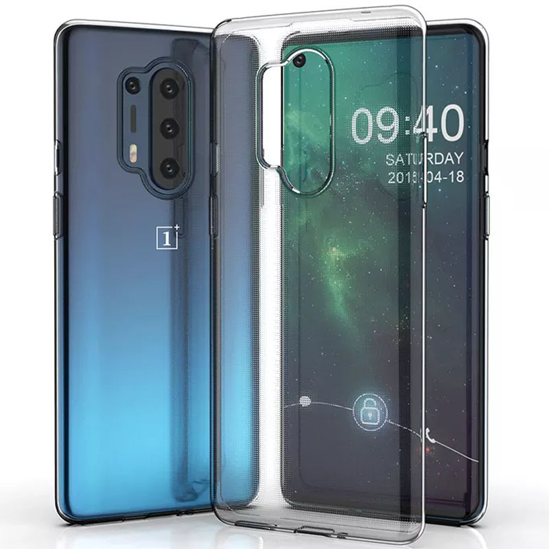 TPU чехол Epic Transparent 1,5mm для OnePlus 8 Pro Херсон - изображение 2