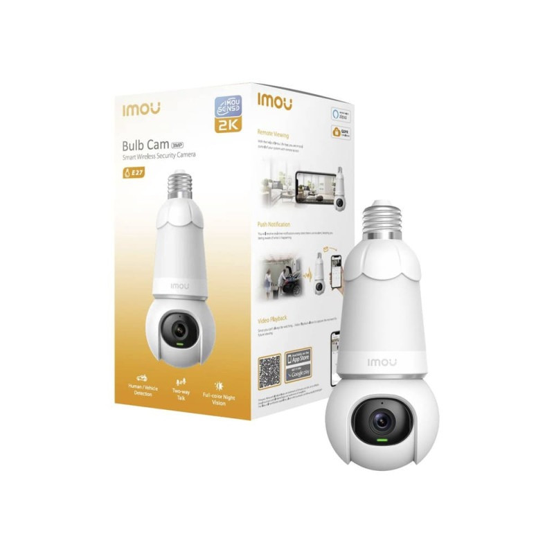 IMOU Bulb Cam Відеокамера-лампочка (IPC-S6DP-5MOWEB-E27) Ужгород - зображення 1