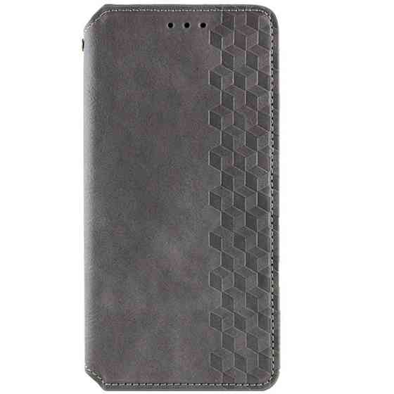 Кожаный чехол-книжка GETMAN Cubic (PU) для Xiaomi Redmi Note 15 Pro 4G Херсон