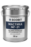 Мастика двокомпонентна бітумно-латексна МГ-21 Ecobit ДСТУ Б В.2.7-108-2001 20 кг Днепр