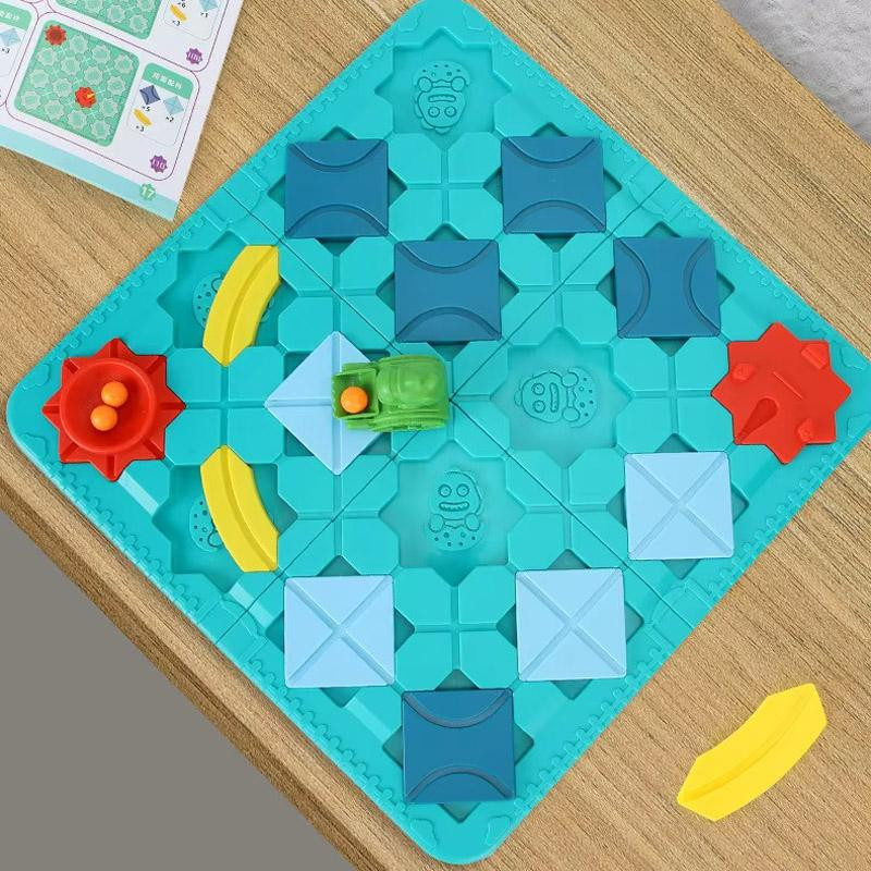 Настольная интерактивная игра Ummi BS779 Logical Road Builder (Mini) Херсон - зображення 2