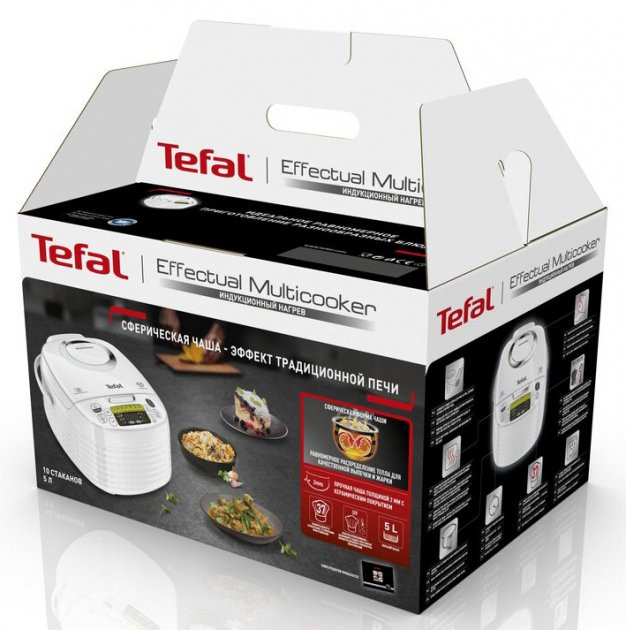 Мультиварка Tefal SpheriСal Bowl RK745134 750 Вт Київ - зображення 5