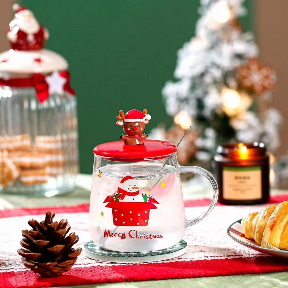 Кружка з кришкою новорічна Merry Christmas 1 13668 450мл Київ - зображення 1
