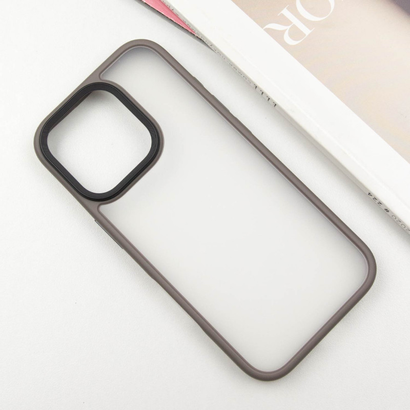 TPU+PC чехол Metal Buttons для Apple iPhone 16 Pro (6.3") Херсон - зображення 3