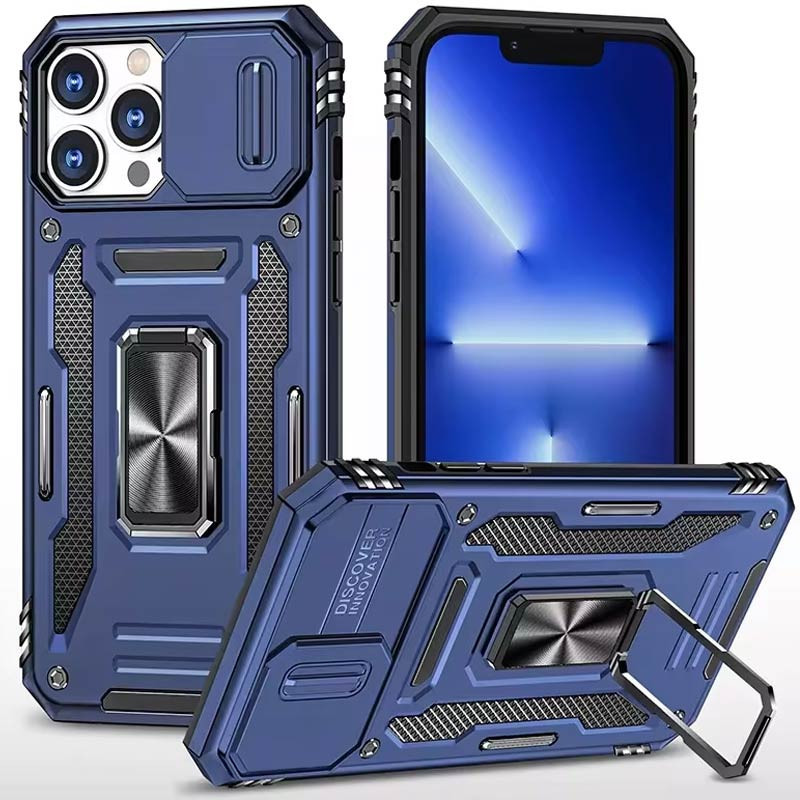 Ударопрочный чехол Camshield Army Ring для Apple iPhone 13 Pro (6.1") Херсон - зображення 1