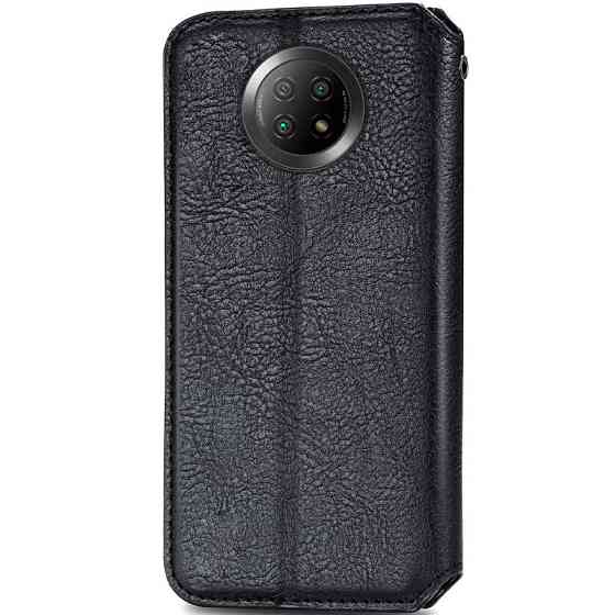 Кожаный чехол-книжка GETMAN Cubic (PU) для Xiaomi Redmi Note 9 5G / Note 9T Херсон