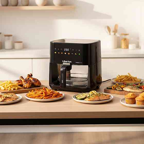 Мультипечь Liberton LAF-3215 1450 Вт черная Київ