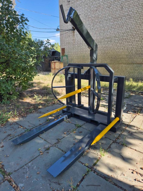 3 в 1: Гак для біг-бегів, вила для тюків, вила для підняття євро-піддонів Запорожье - изображение 4