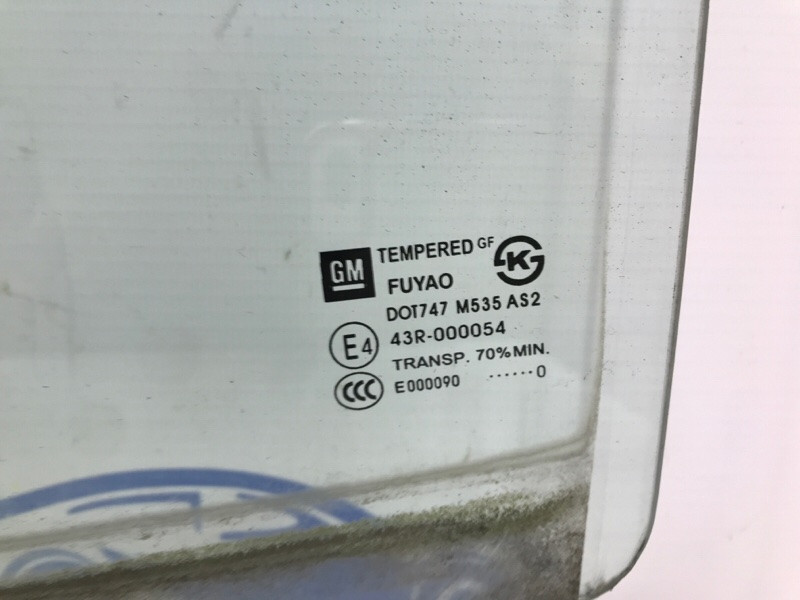 Стекло двери заднее левое Chevrolet Cruze 2009-2016 96833085 (Арт. 55534) Київ - зображення 3