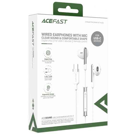 Наушники Acefast L3 (Type-C/1.2m) Херсон