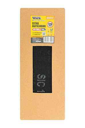 Сетка абразивная MASTERTOOL зерно 120 107х280 мм 08-0212 Харків