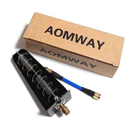 Антенна 3720-5890MHz 14dBi, 8-ми витковая, спиральная, поляризация RHCP, SMA-male (10957) Днепр