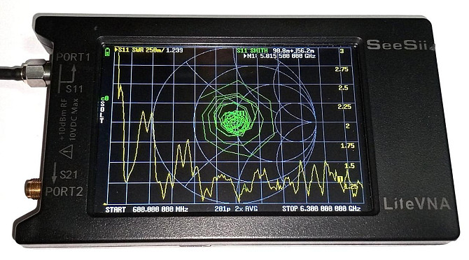 Антенна UWB 850MHz - 11GHz 6-11dBi, до 50W, компланарная линейная, SMA-female разъем (10927) Дніпро - зображення 4