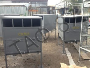 Контейнер для скла металевий Харьков - изображение 4