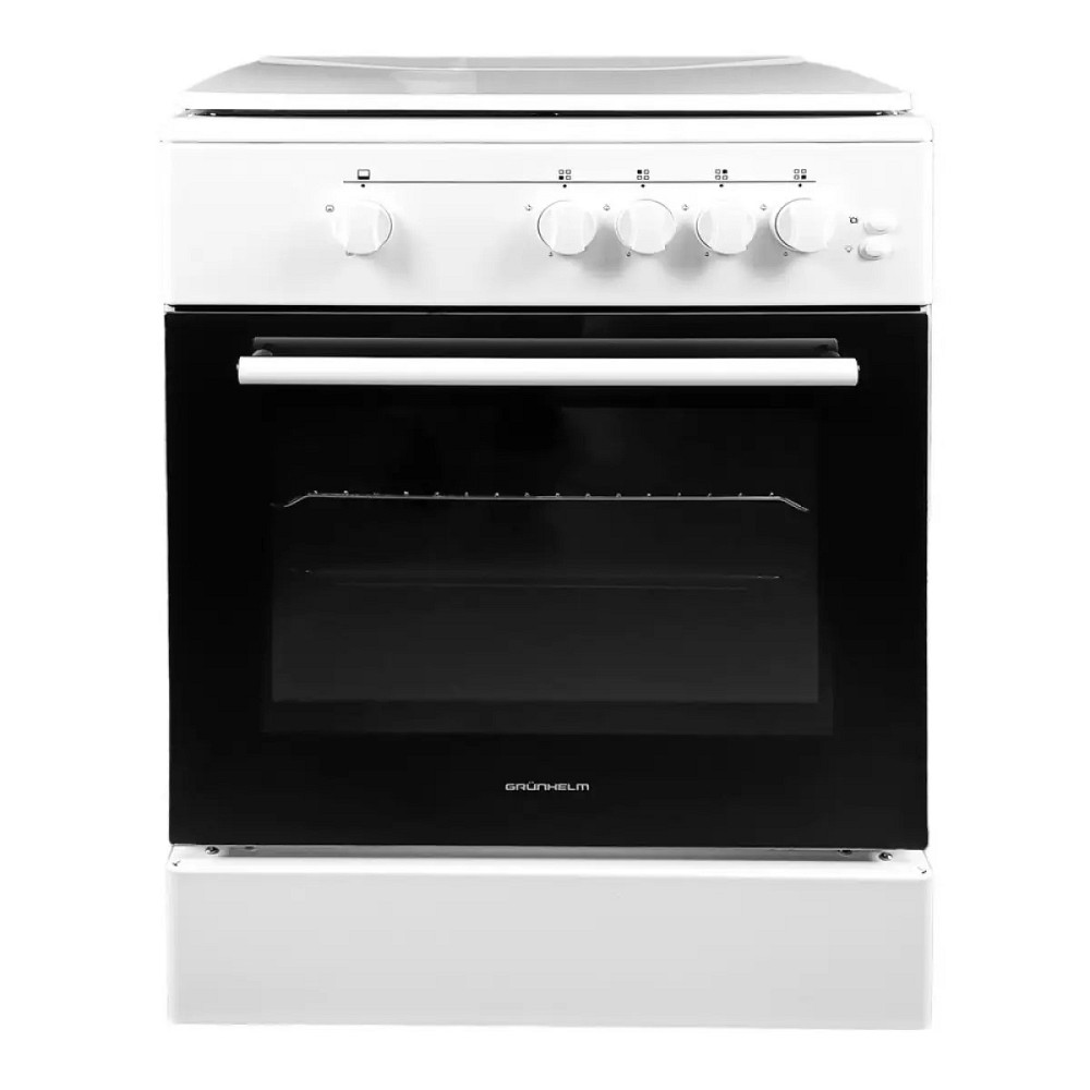 Газовая плита Grunhelm G4FM6611W 60 см белая Киев - изображение 1