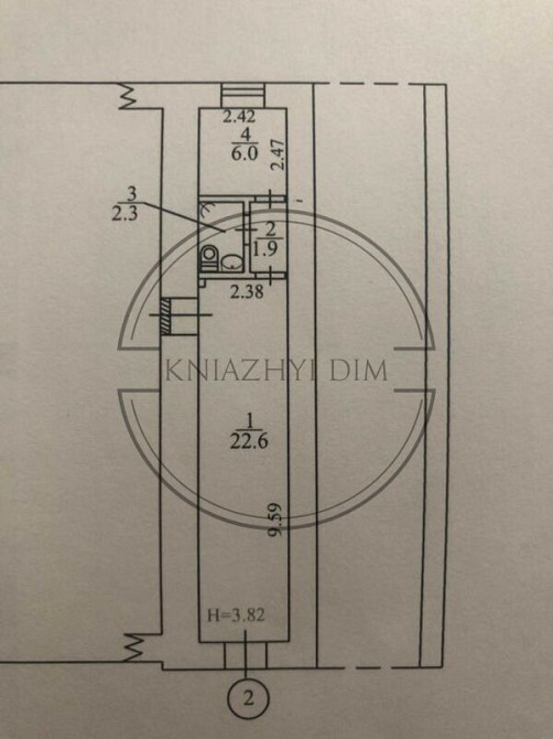 Аренда помещения м. Арсенальная 3 мин. ходьбы. № 1418790 Київ - зображення 4