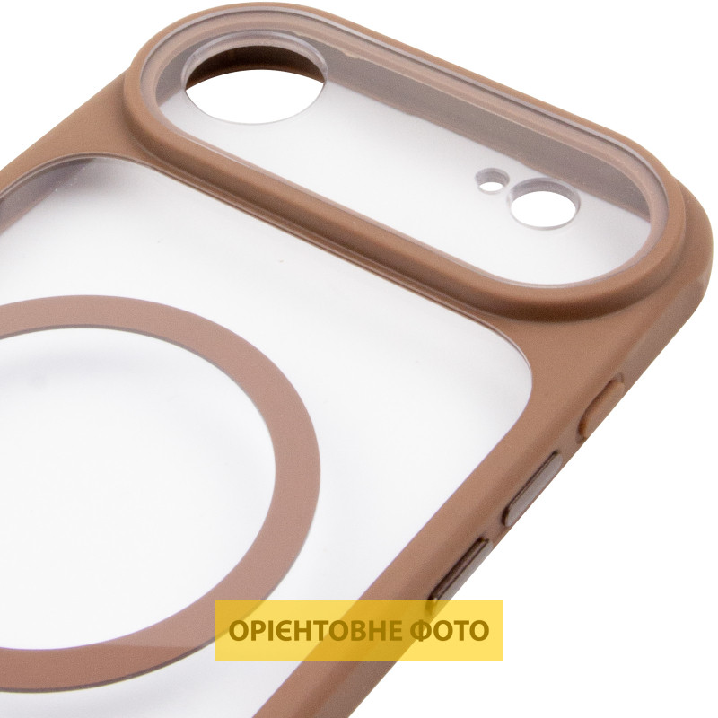 Чехол TPU+PC GETMAN Moon Clear with MagSafe для Apple iPhone 17 Air (6.5") Херсон - зображення 5