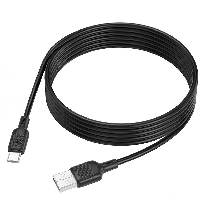 Дата кабель Borofone BX113 Lenny USB to Type-C 3A (2m) Херсон - изображение 6
