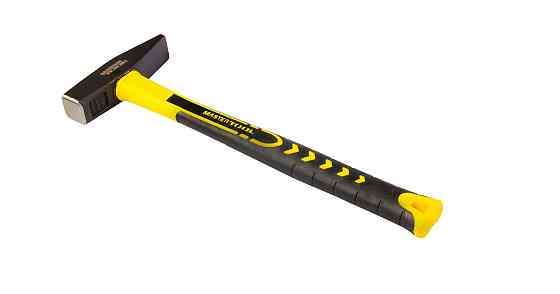 Молоток слесарный MASTERTOOL 400 г HRC 50 рукоятка фиберглассовая 310 мм 02-0804 Харків